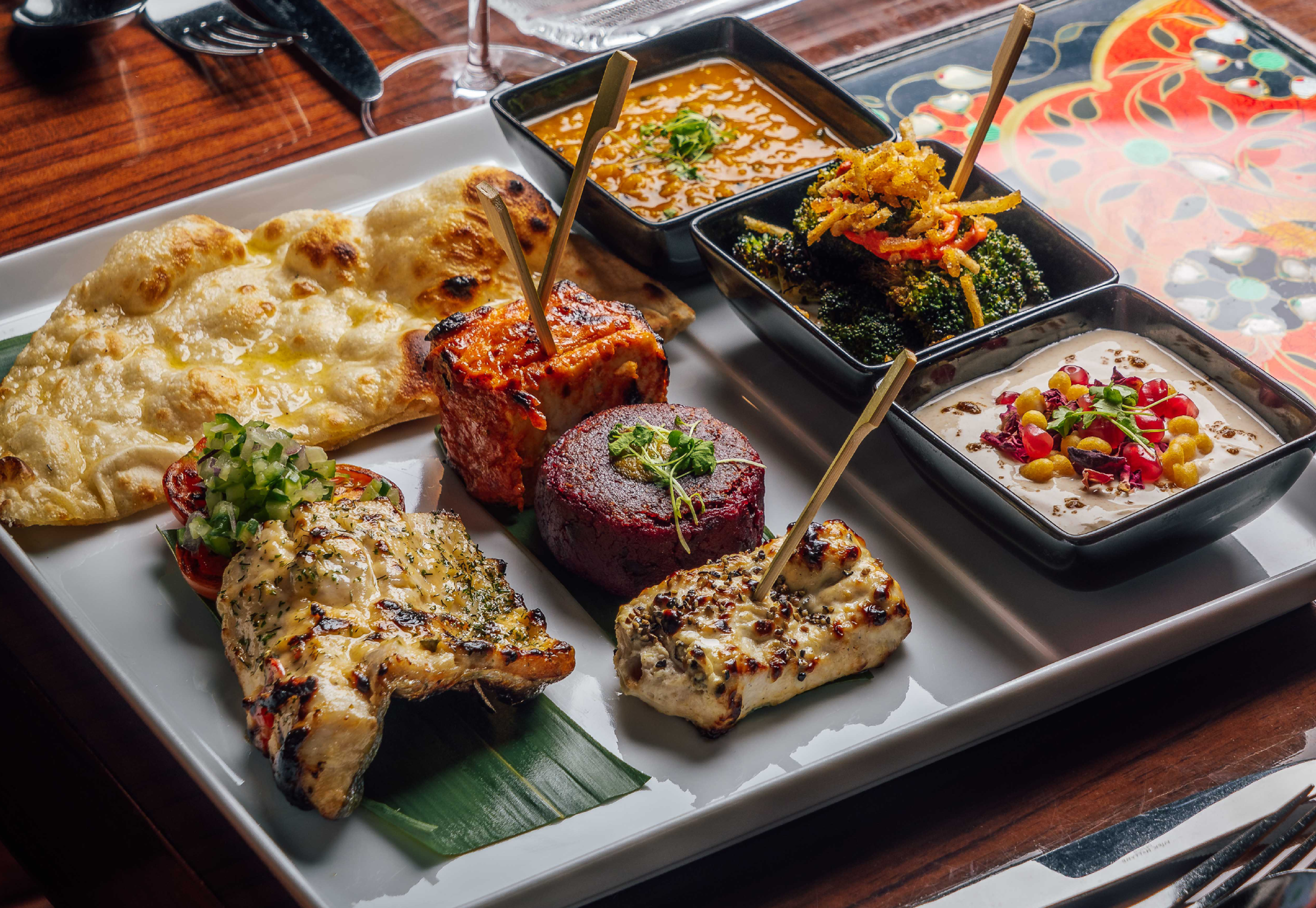 Large Lunch Platter at Amaya Restaurant 