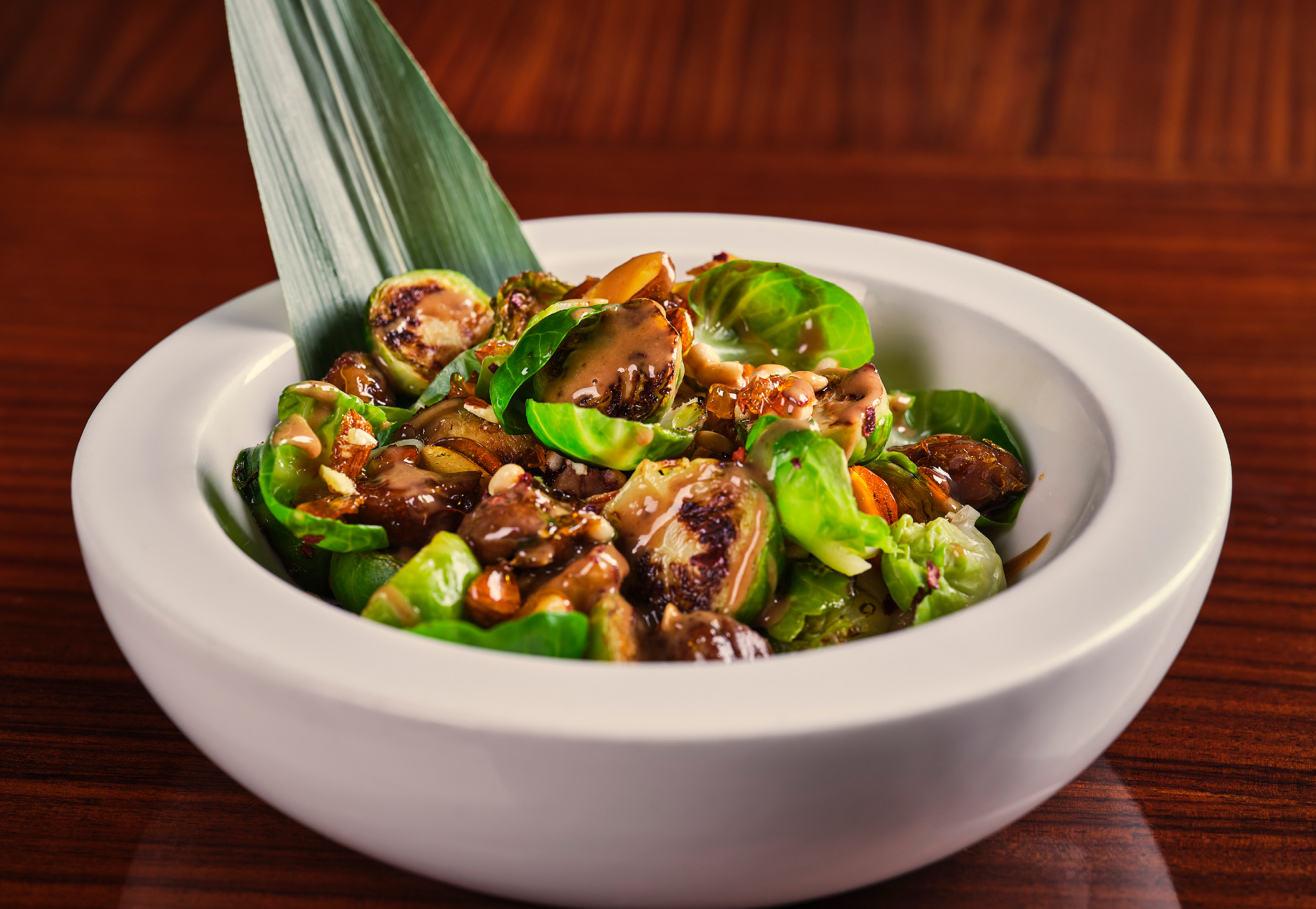 Wok tossed Brussel Sprouts