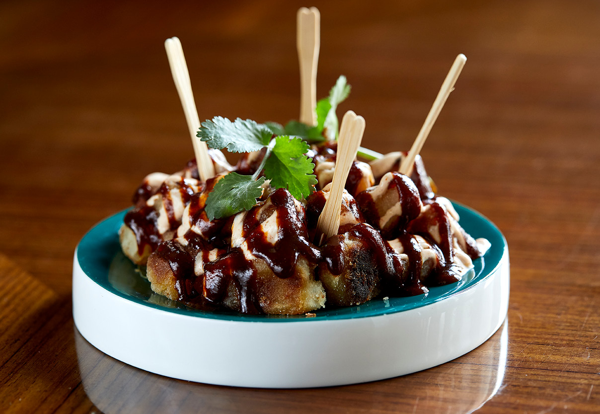 Indian Sweet Potato Chaat