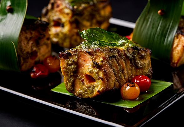 Amaya - private dining room menus for Christmas Parties
